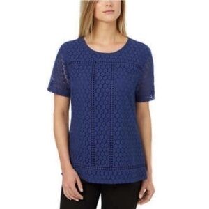 NWT. BADGLEY MISCHKA Lace Top